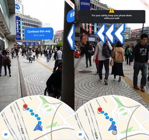 Getting around Shinjuku, Tokyo with Augmented Reality in Google Maps | BlueSky Perth Custom Web + App Development