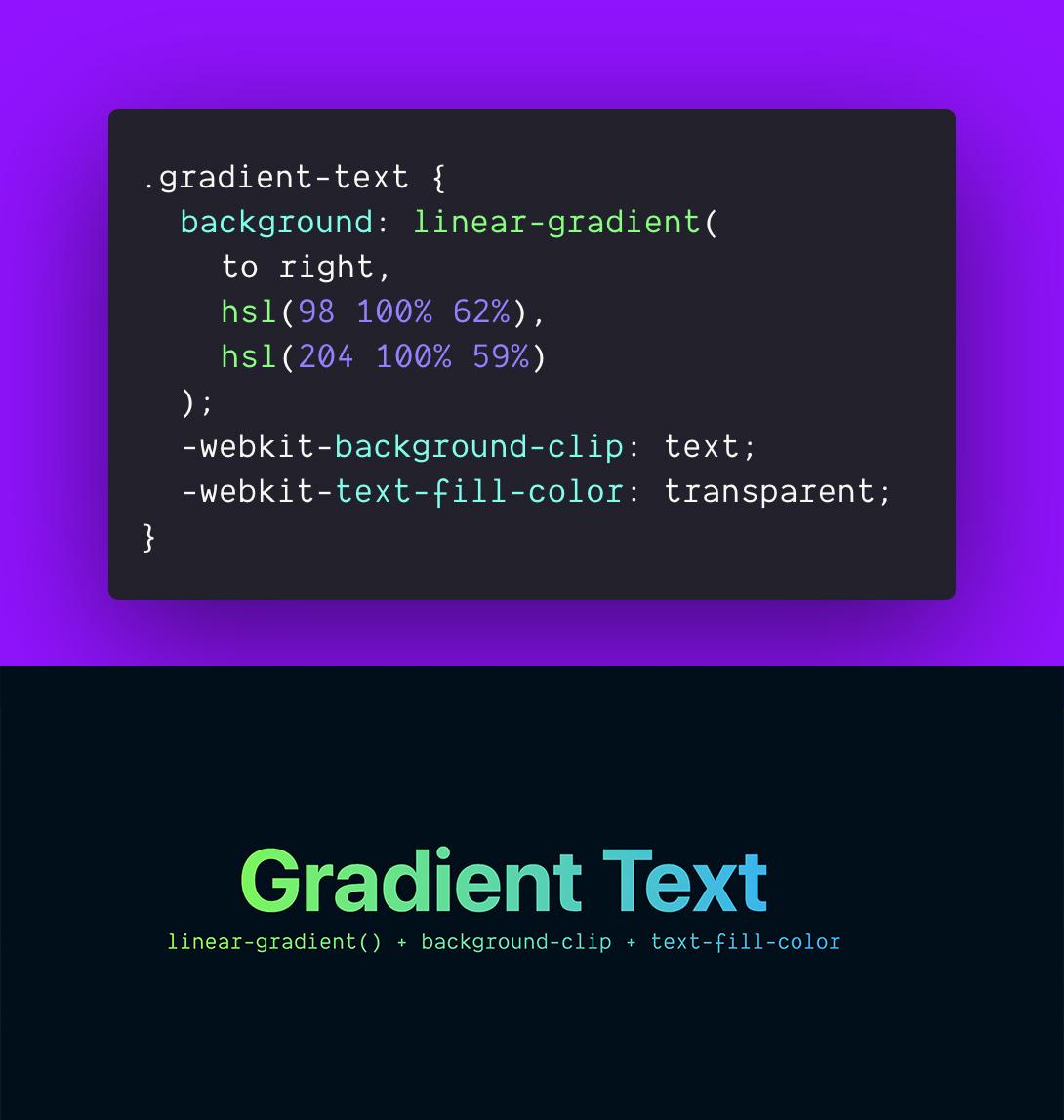 CSS Text Gradients | BlueSky Perth Custom Web + App Development